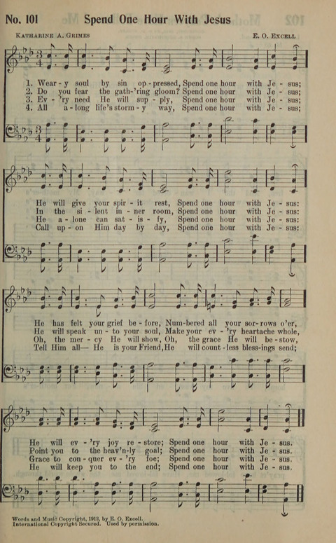 The Gospel in Song: as used in the Anderson Gospel Crusades page 105