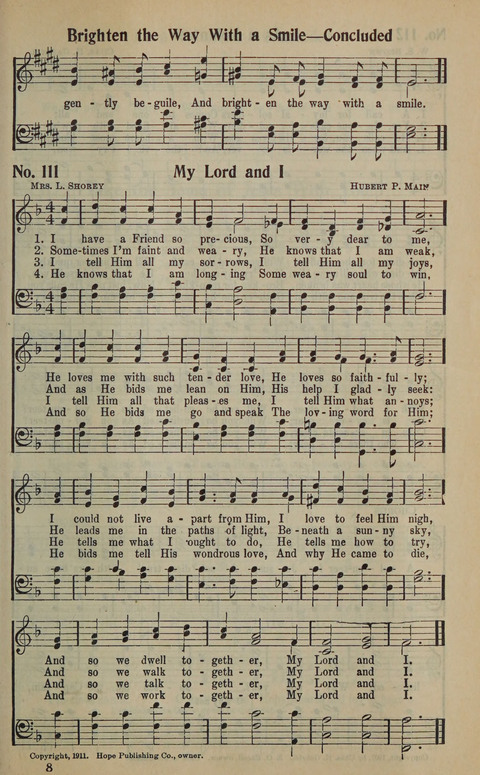 The Gospel in Song: as used in the Anderson Gospel Crusades page 115