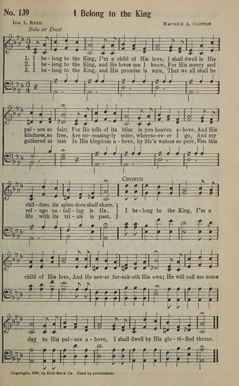 The Gospel in Song: as used in the Anderson Gospel Crusades page 143