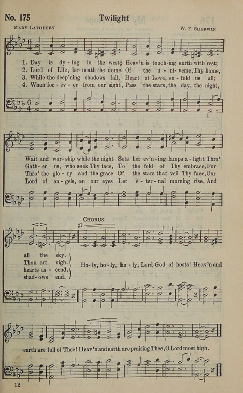 The Gospel in Song: as used in the Anderson Gospel Crusades page 179