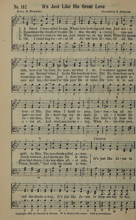 The Gospel in Song: as used in the Anderson Gospel Crusades page 186