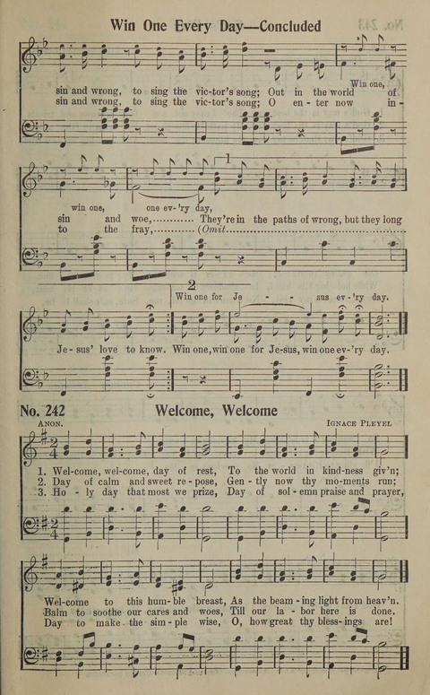 The Gospel in Song: as used in the Anderson Gospel Crusades page 249