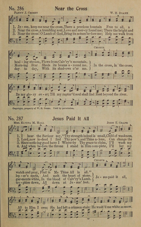 The Gospel in Song: as used in the Anderson Gospel Crusades page 283