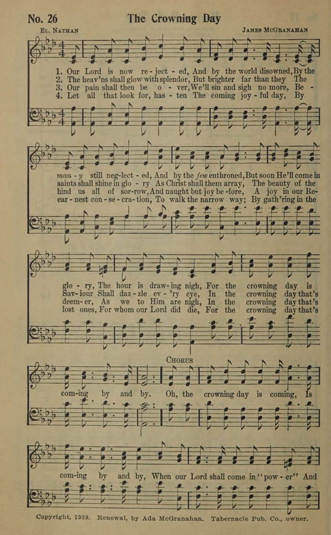 The Gospel in Song: as used in the Anderson Gospel Crusades page 30