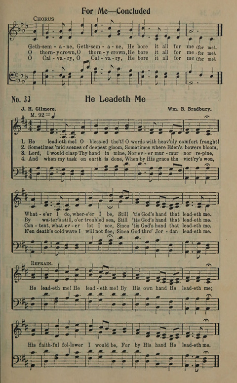 The Gospel in Song: as used in the Anderson Gospel Crusades page 37