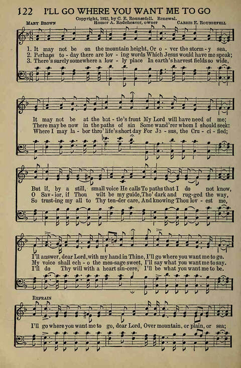 The Gospel in Song: for Use in Evangelistic Meetings or Any Service of the Church page 110