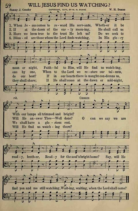 The Gospel in Song: for Use in Evangelistic Meetings or Any Service of the Church page 57