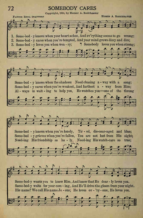 The Gospel in Song: for Use in Evangelistic Meetings or Any Service of the Church page 70