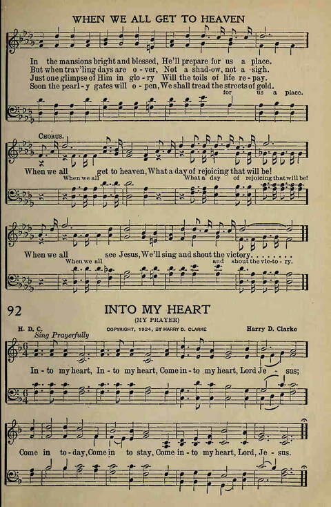 The Gospel in Song: for Use in Evangelistic Meetings or Any Service of the Church page 87