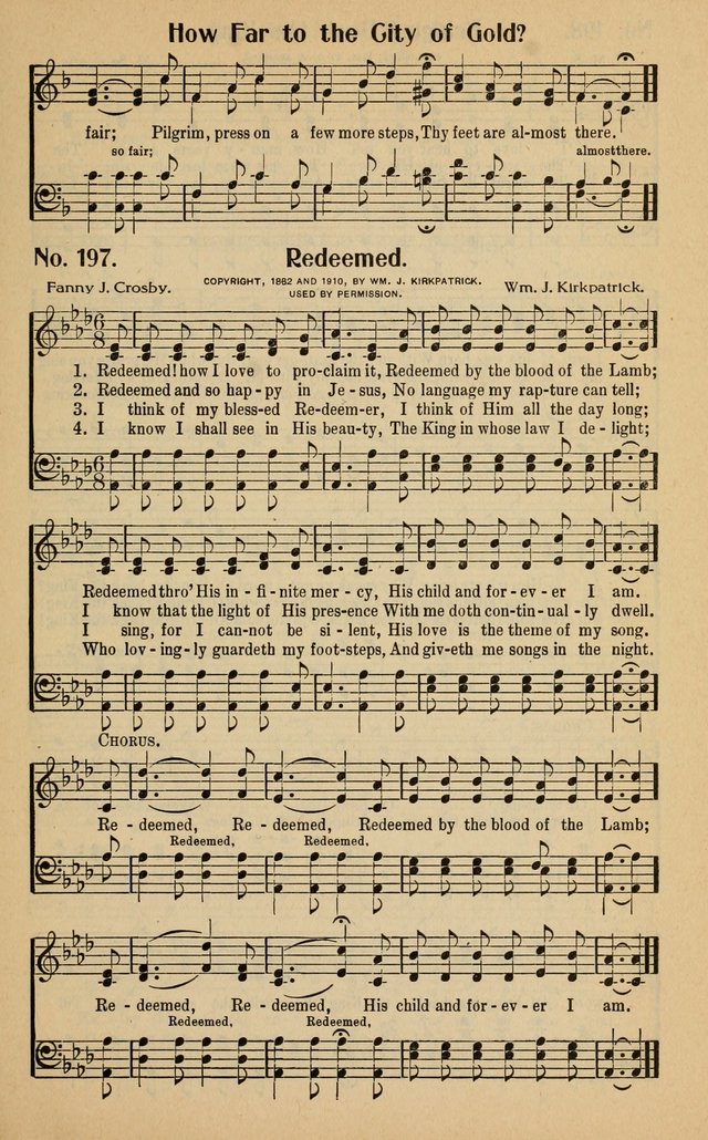 The Golden Sheaf No. 2: a collection of gospel hymns, new and old, responsive readings, hymns for the Sunday school, young people