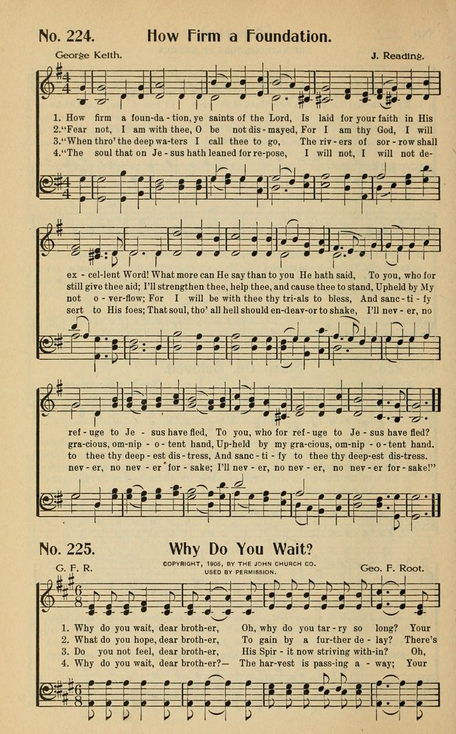 The Golden Sheaf No. 2: a collection of gospel hymns, new and old, responsive readings, hymns for the Sunday school, young people