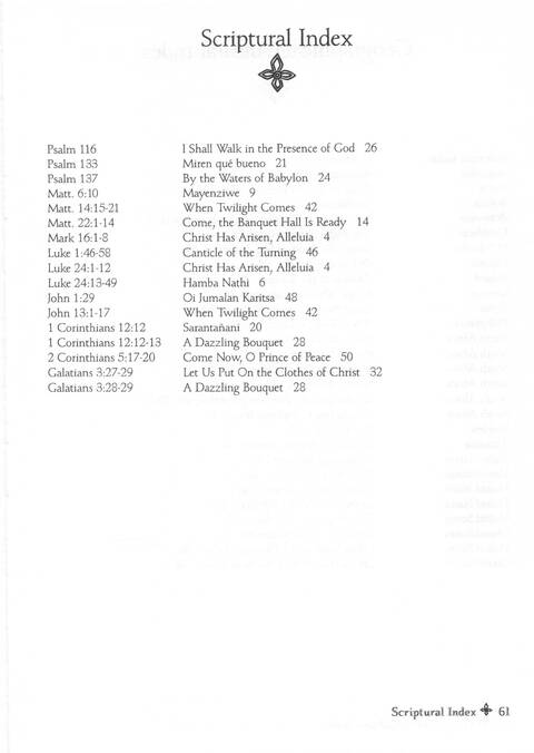 Global Songs 2: songs of faith, hope, and liberation from the church aroundd the world page 58