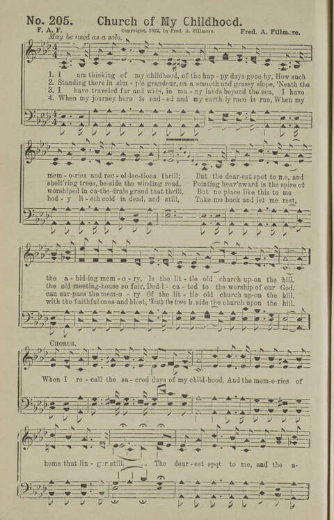 Gospel Songs Number Three: designed for use in Christian work and worship page 198