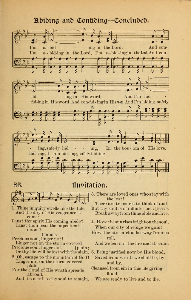 Garden of Spices: a choice collection for revival meetings, missionary meetings, rescue work, church and Sunday schools page 100