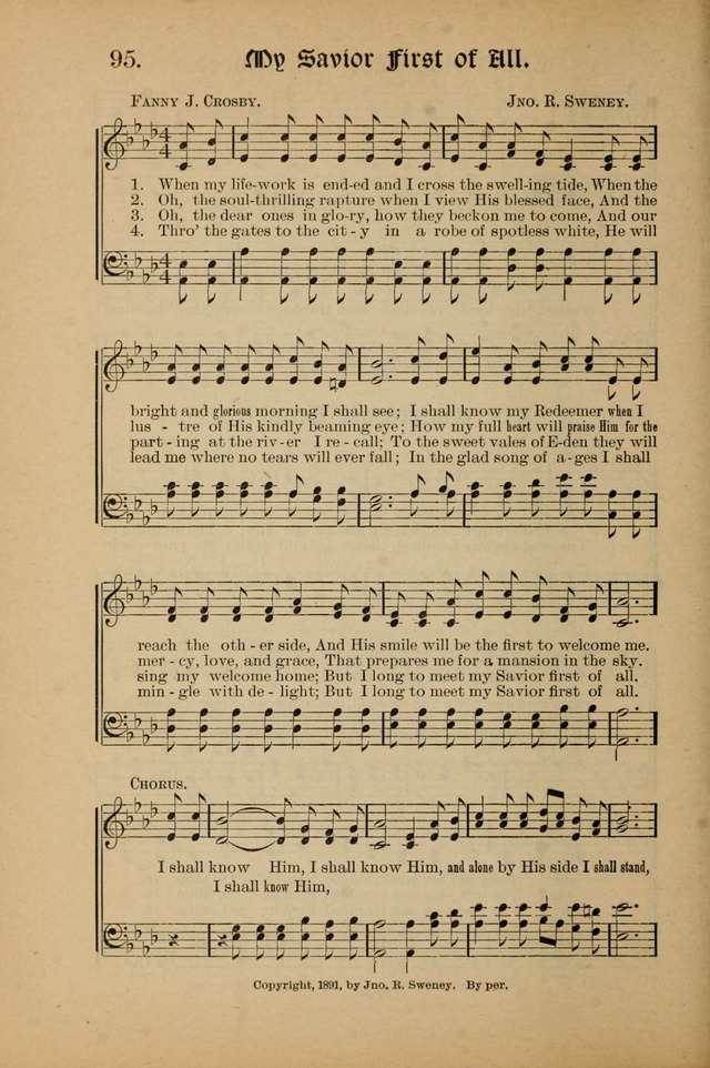 Garden of Spices: a choice collection for revival meetings, missionary meetings, rescue work, church and Sunday schools page 109