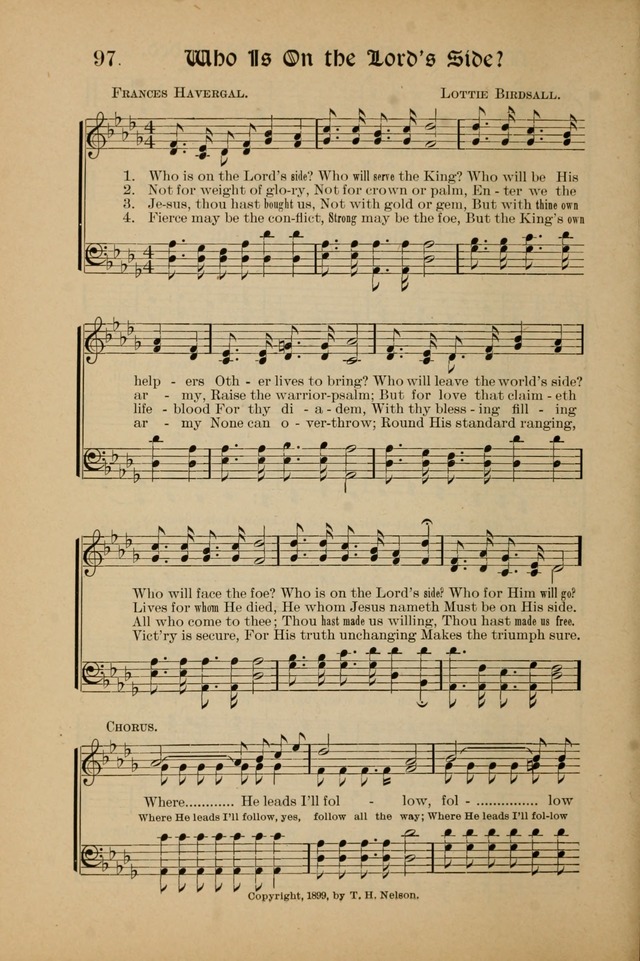 Garden of Spices: a choice collection for revival meetings, missionary meetings, rescue work, church and Sunday schools page 111