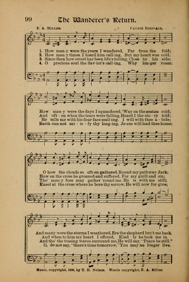 Garden of Spices: a choice collection for revival meetings, missionary meetings, rescue work, church and Sunday schools page 113