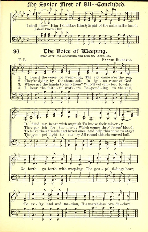 Garden of Spices: a choice collection for revival meetings, missionary meetings, rescue work, church and Sunday schools page 103