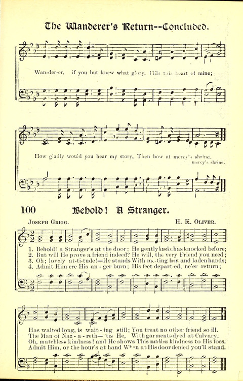 Garden of Spices: a choice collection for revival meetings, missionary meetings, rescue work, church and Sunday schools page 107