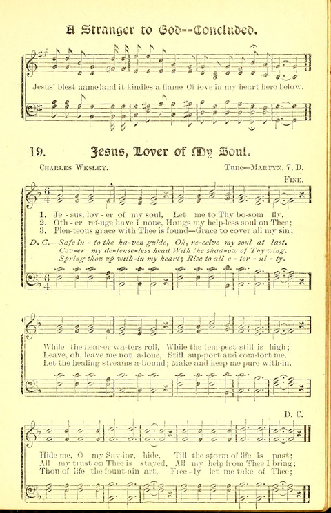 Garden of Spices: a choice collection for revival meetings, missionary meetings, rescue work, church and Sunday schools page 19