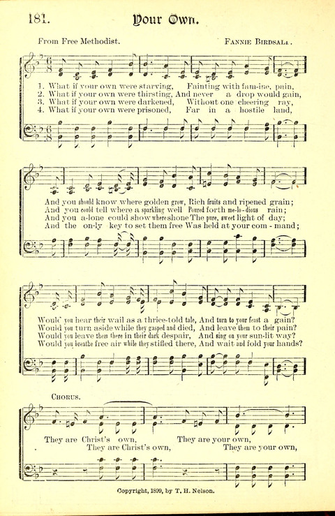 Garden of Spices: a choice collection for revival meetings, missionary meetings, rescue work, church and Sunday schools page 192