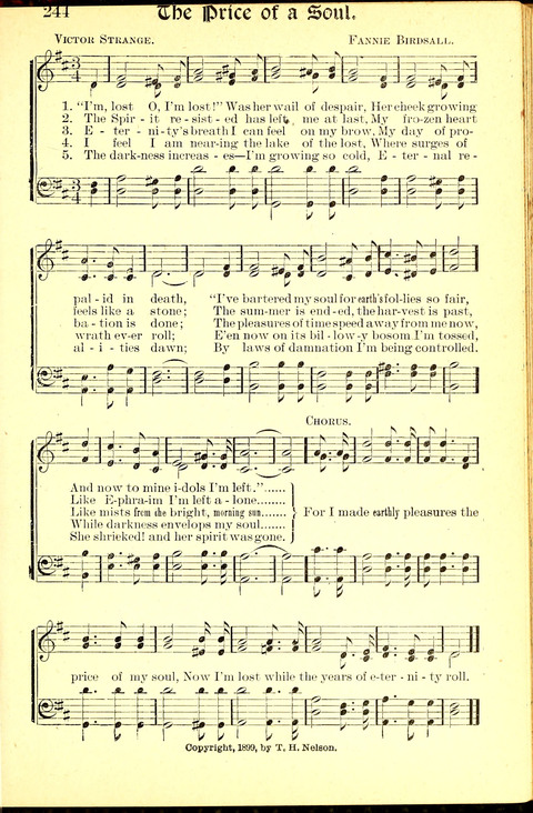 Garden of Spices: a choice collection for revival meetings, missionary meetings, rescue work, church and Sunday schools page 255