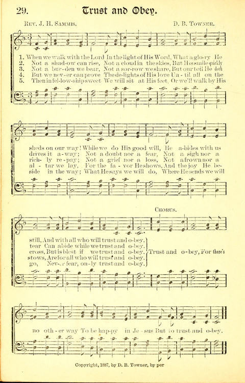 Garden of Spices: a choice collection for revival meetings, missionary meetings, rescue work, church and Sunday schools page 30