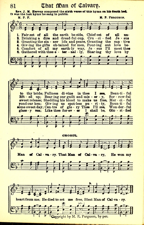 Garden of Spices: a choice collection for revival meetings, missionary meetings, rescue work, church and Sunday schools page 87