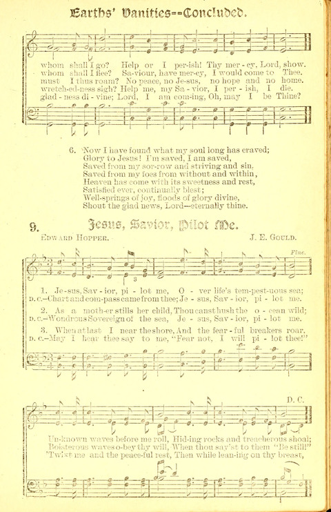 Garden of Spices: a choice collection for revival meetings, missionary meetings, rescue work, church and Sunday schools page 9