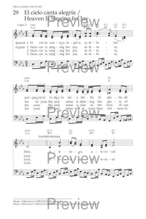 Global Songs for Worship page 39