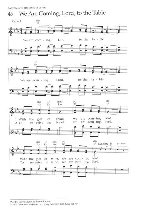 Global Songs for Worship page 69