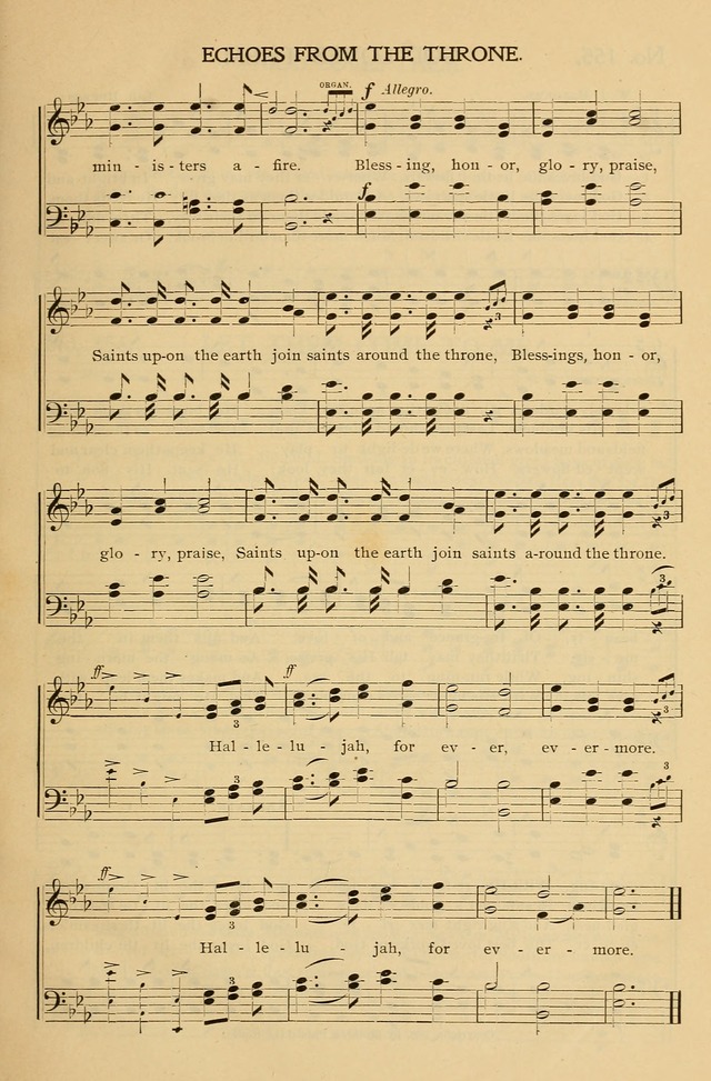 Gospel Songs and Hymns No. 1: for the sunday school, prayer meeting, social meeting, general song service page 159