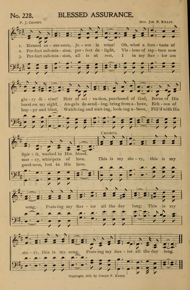 Gospel Songs and Hymns No. 1: for the sunday school, prayer meeting, social meeting, general song service page 200