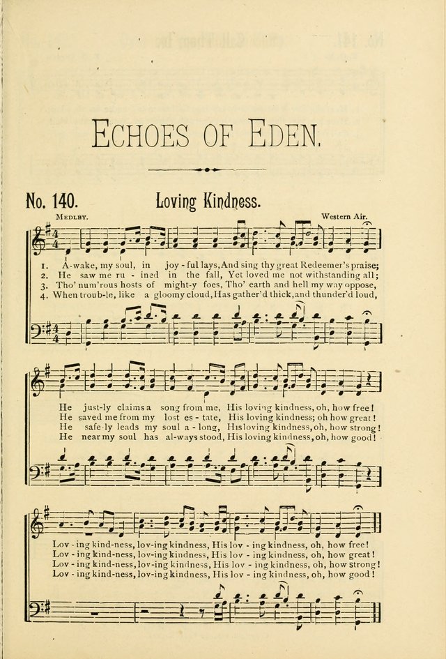 The Gospel in Song: combining "Sing the Gospel", "Echoes of Eden", and Other Selected Songs and Solos for the Sunday school page 119