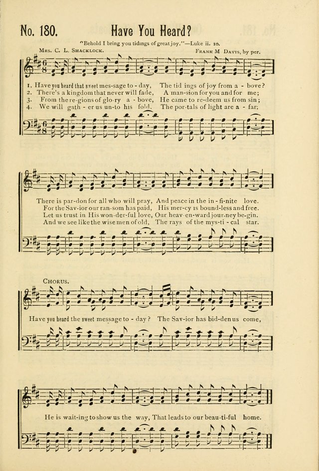 The Gospel in Song: combining "Sing the Gospel", "Echoes of Eden", and Other Selected Songs and Solos for the Sunday school page 159