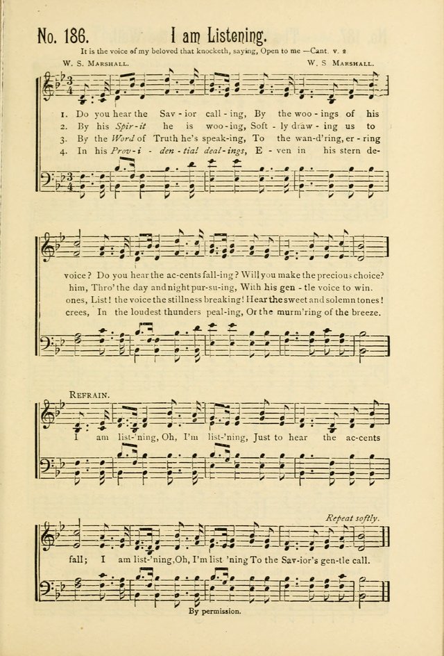 The Gospel in Song: combining "Sing the Gospel", "Echoes of Eden", and Other Selected Songs and Solos for the Sunday school page 165