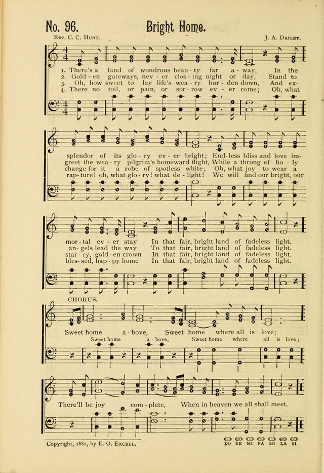 The Gospel in Song: combining "Sing the Gospel", "Echoes of Eden", and Other Selected Songs and Solos for the Sunday school page 96