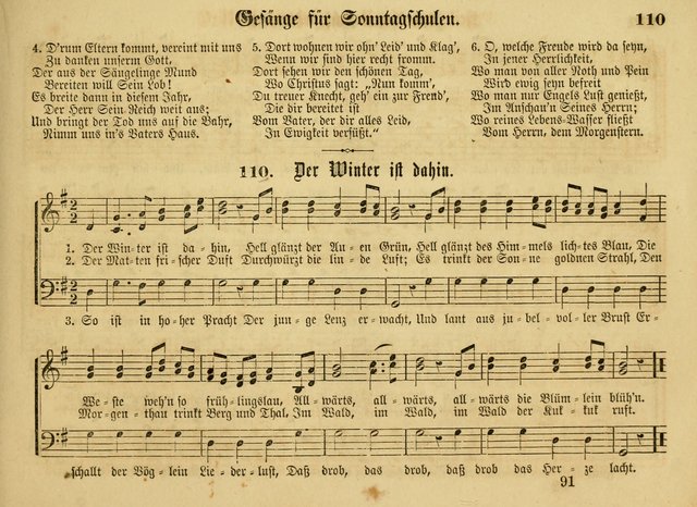 Gesänge für Sonntag-Schulen: mit ausgewählten Melodieen und Liedern page 98