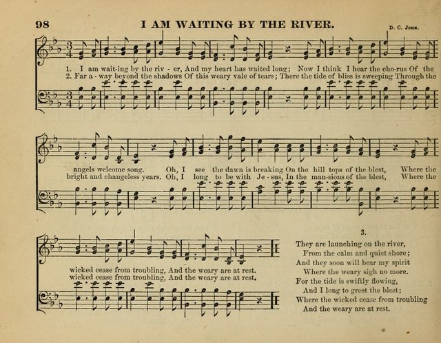 The Guiding Star for Sunday Schools: a new collection of Sunday school songs, together with a great variety of anniversary pieces written expressly for this worke page 100