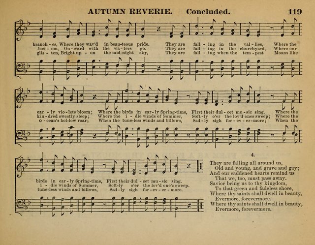 The Guiding Star for Sunday Schools: a new collection of Sunday school songs, together with a great variety of anniversary pieces written expressly for this worke page 121