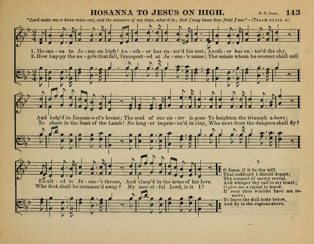 The Guiding Star for Sunday Schools: a new collection of Sunday school songs, together with a great variety of anniversary pieces written expressly for this worke page 145