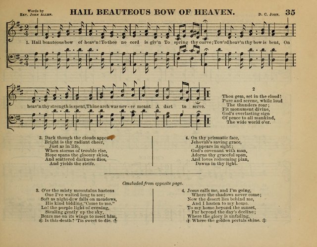 The Guiding Star for Sunday Schools: a new collection of Sunday school songs, together with a great variety of anniversary pieces written expressly for this worke page 37