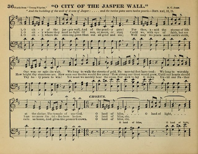 The Guiding Star for Sunday Schools: a new collection of Sunday school songs, together with a great variety of anniversary pieces written expressly for this worke page 38