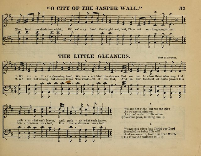 The Guiding Star for Sunday Schools: a new collection of Sunday school songs, together with a great variety of anniversary pieces written expressly for this worke page 39