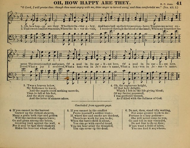 The Guiding Star for Sunday Schools: a new collection of Sunday school songs, together with a great variety of anniversary pieces written expressly for this worke page 43