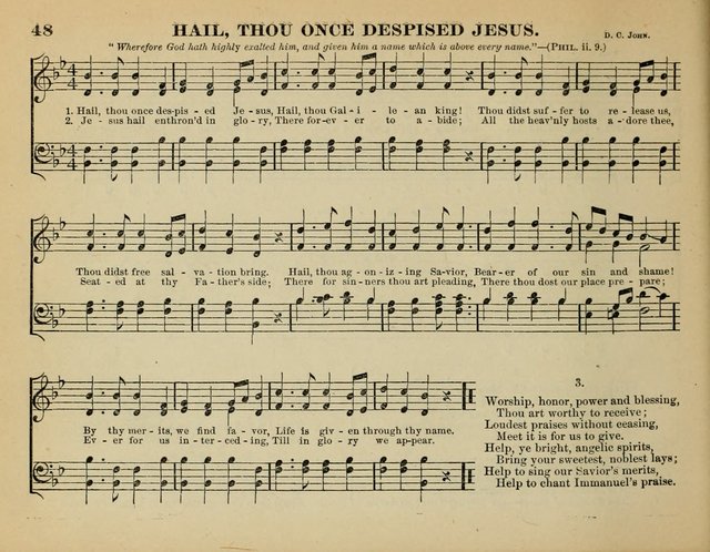 The Guiding Star for Sunday Schools: a new collection of Sunday school songs, together with a great variety of anniversary pieces written expressly for this worke page 50