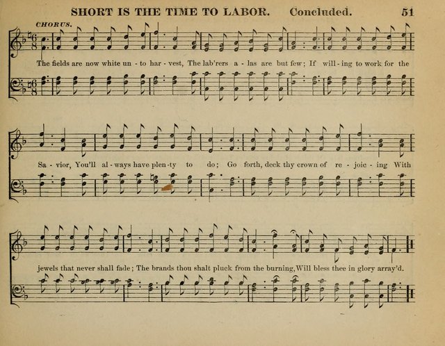 The Guiding Star for Sunday Schools: a new collection of Sunday school songs, together with a great variety of anniversary pieces written expressly for this worke page 53