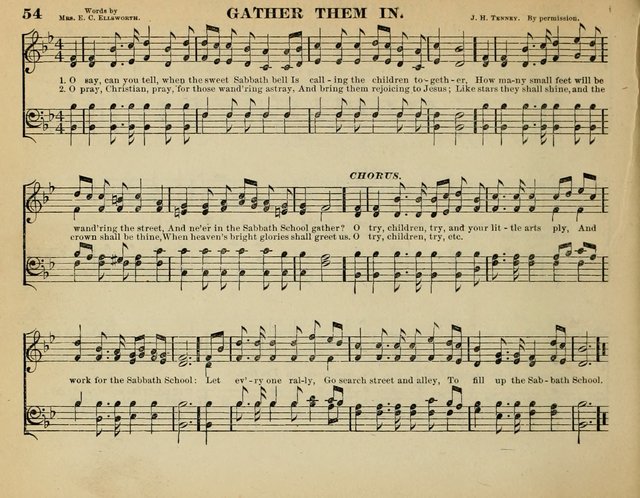 The Guiding Star for Sunday Schools: a new collection of Sunday school songs, together with a great variety of anniversary pieces written expressly for this worke page 56