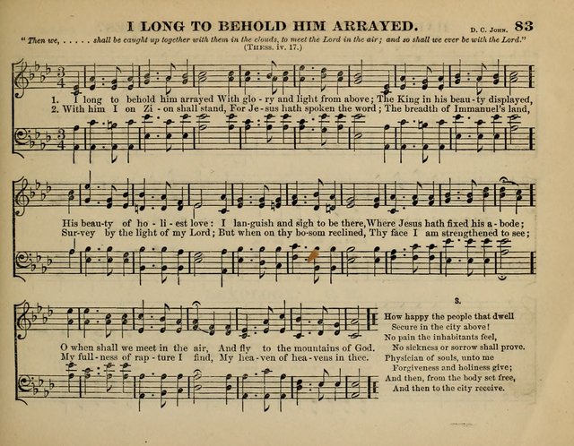 The Guiding Star for Sunday Schools: a new collection of Sunday school songs, together with a great variety of anniversary pieces written expressly for this worke page 85