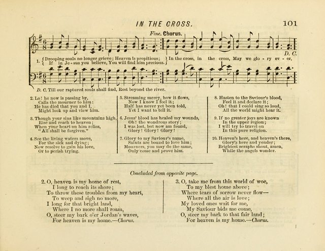 Golden Songs: for the Sabbath School, Sanctuary and Social Worship page 101